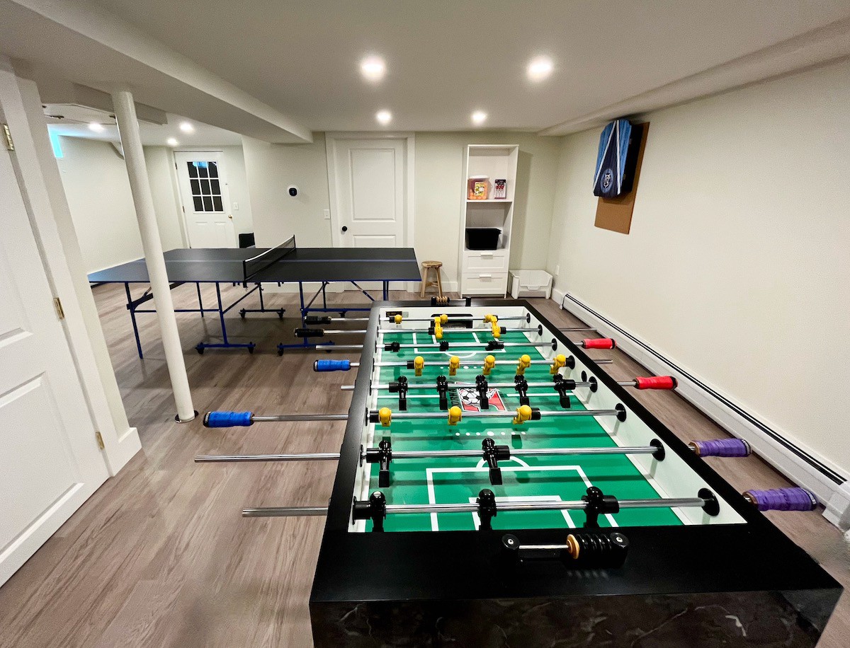 Chic Family Home with Game Room and Hot Tub!