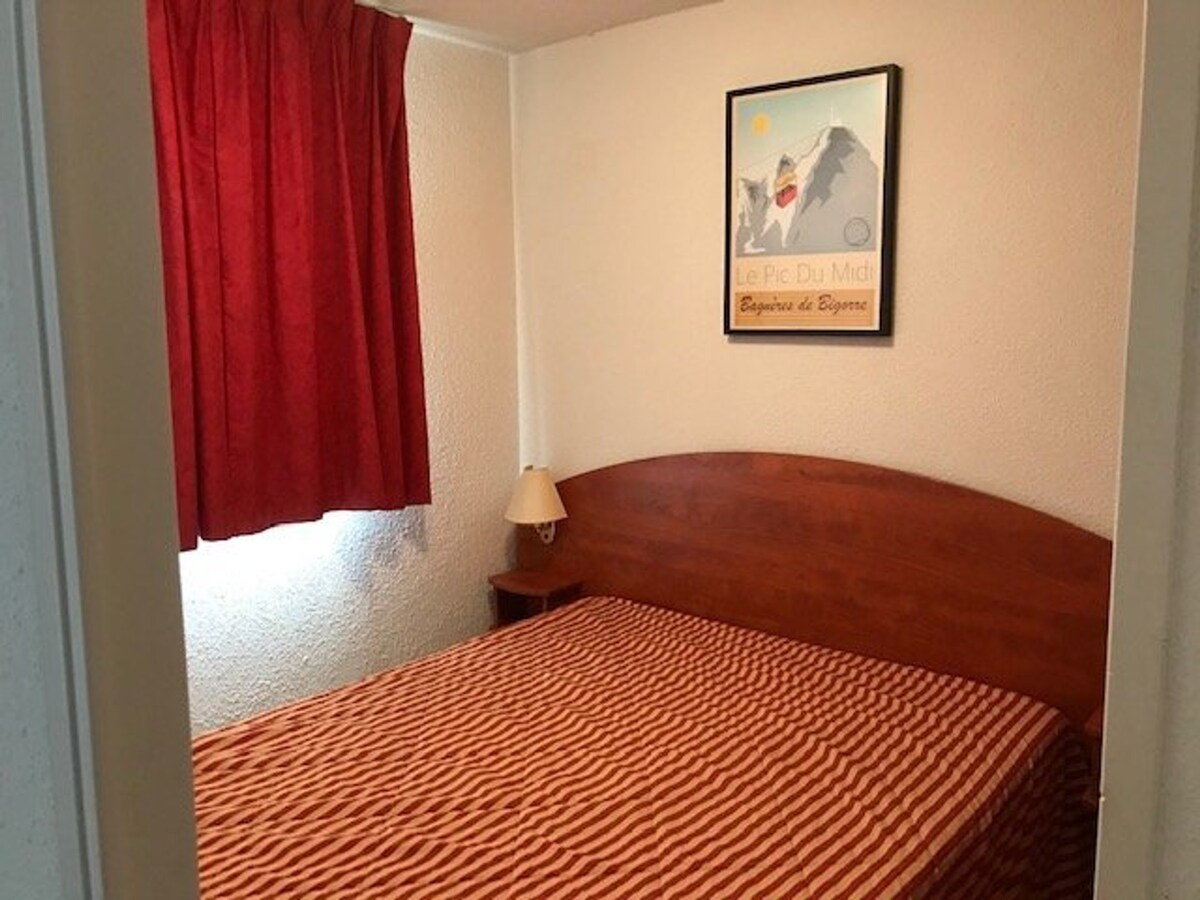 La Mongie公寓， 1间卧室， 4人。