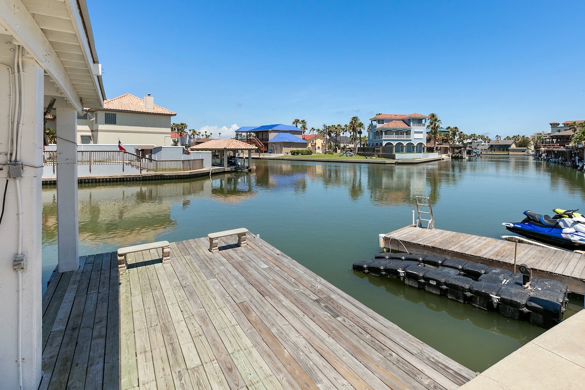 Waterfront Home near beach w/ private pool & dock!