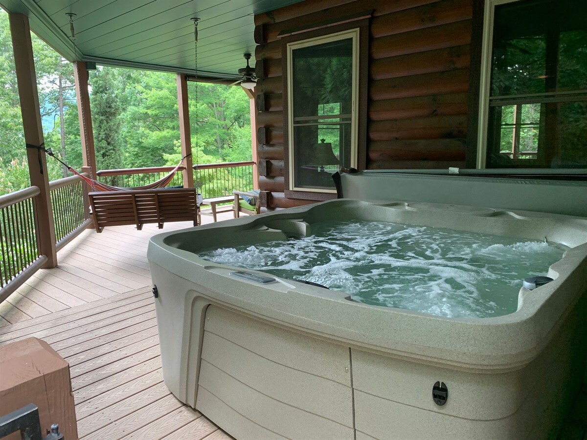 水牛小屋（ Buffalo Lodge ） -热水浴缸、火坑，超级漂亮！