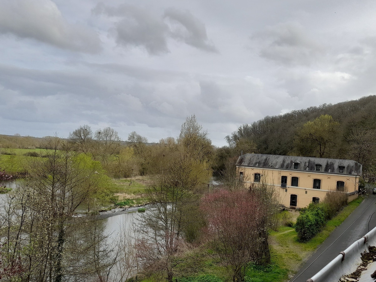 Au barrage de cherré