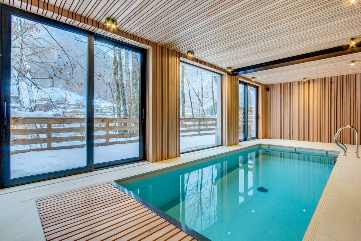 Nosefosa令人惊叹的新度假木屋，配备室内游泳