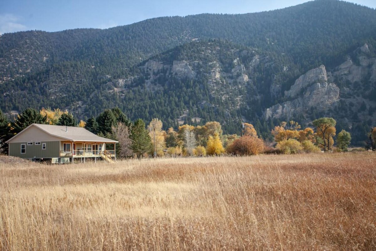 Views of the river from the large porch