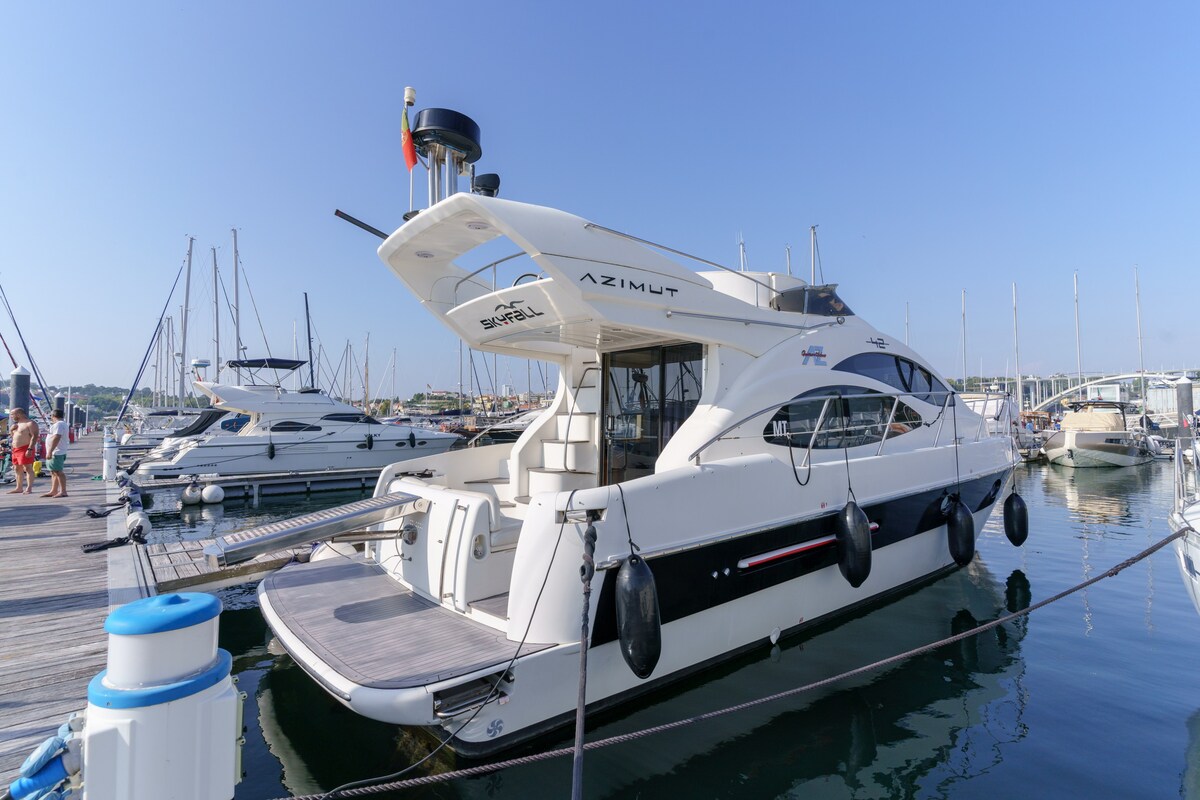 Night on Board Luxury Yacht