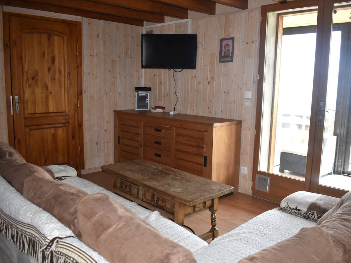 Font-Romeu-Odeillo-Via度假木屋， 3间卧室，可供8人入住。