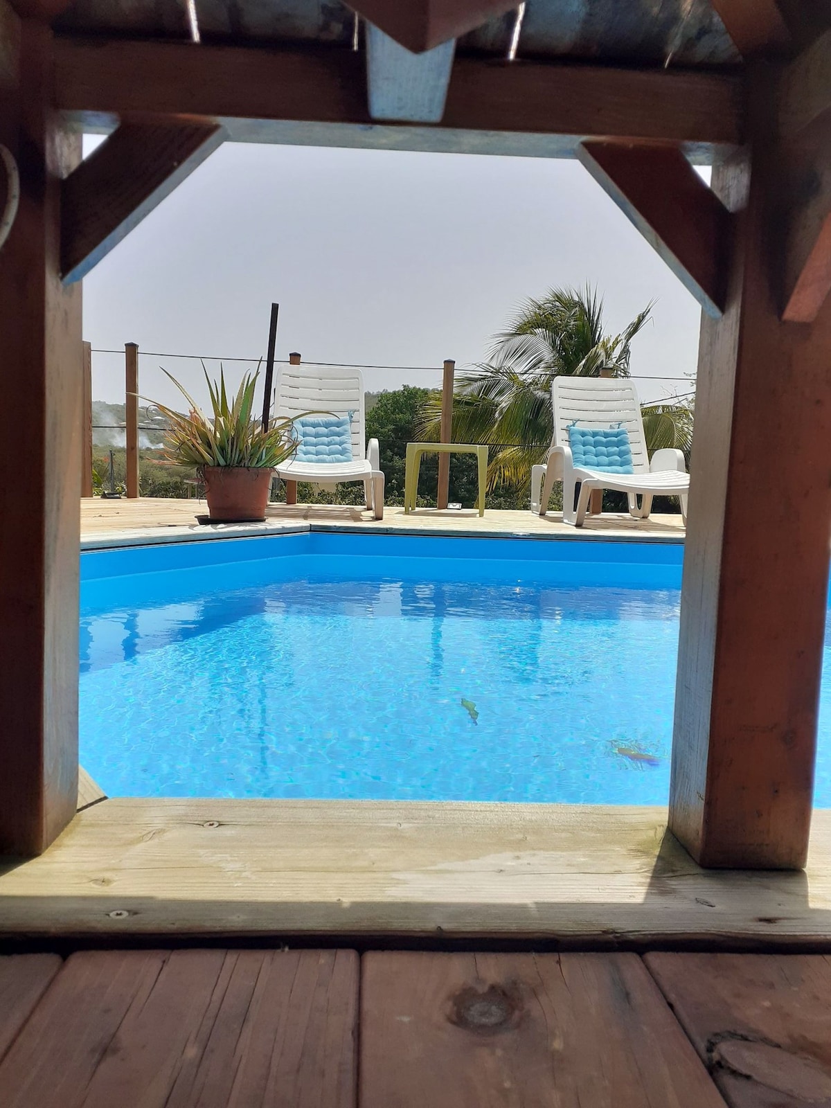 House 4 km away from the beach with shared pool