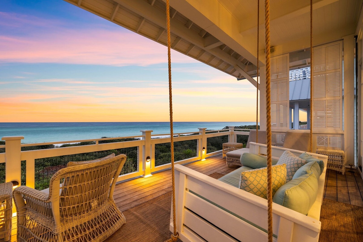 Elegant 3BR Beach Front Home in WaterColor, FL