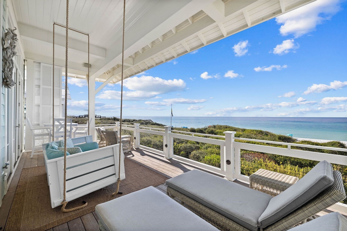 Elegant 3BR Beach Front Home in WaterColor, FL