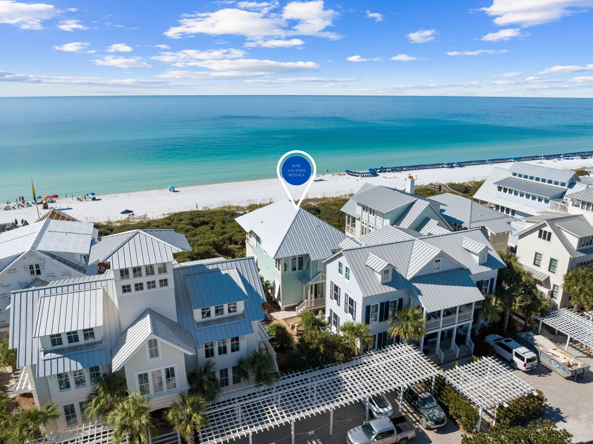 Elegant 3BR Beach Front Home in WaterColor, FL