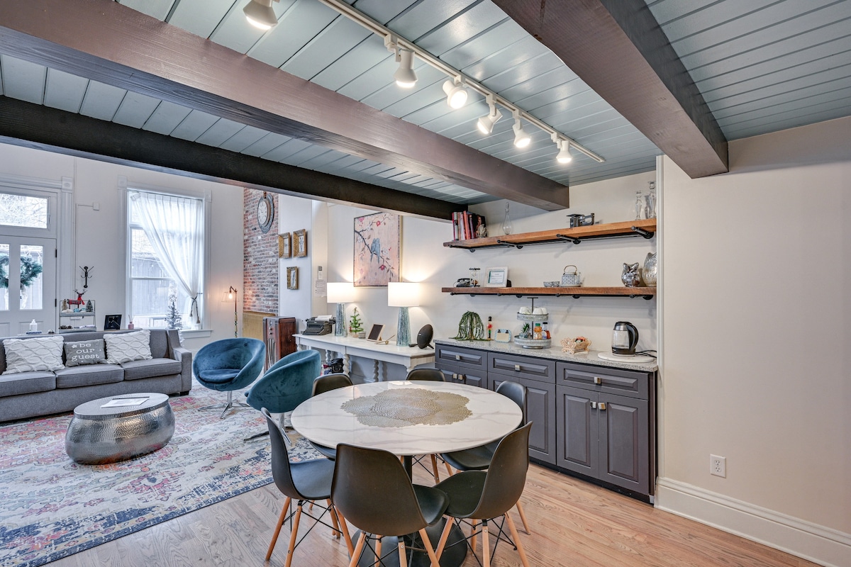 Historic Palace Loft w/ Reserved Parking Space!