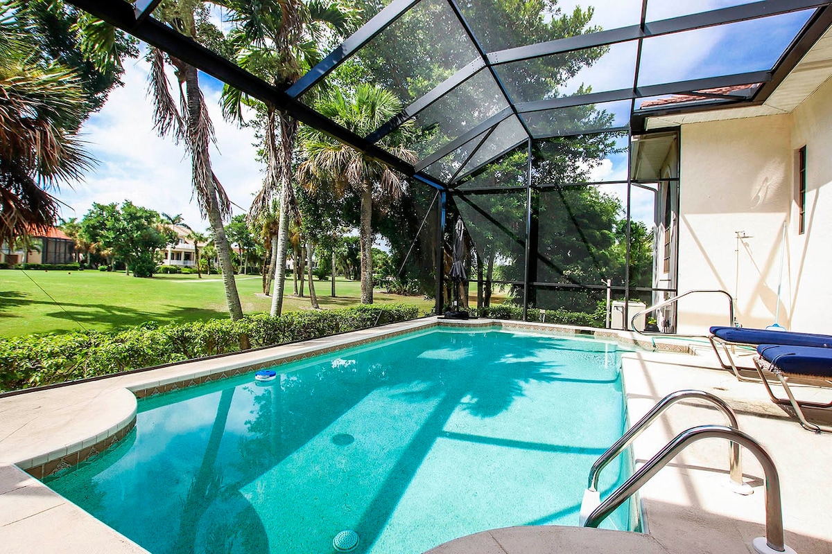 Tin Cup - Beachview Estates home with pool on golf
