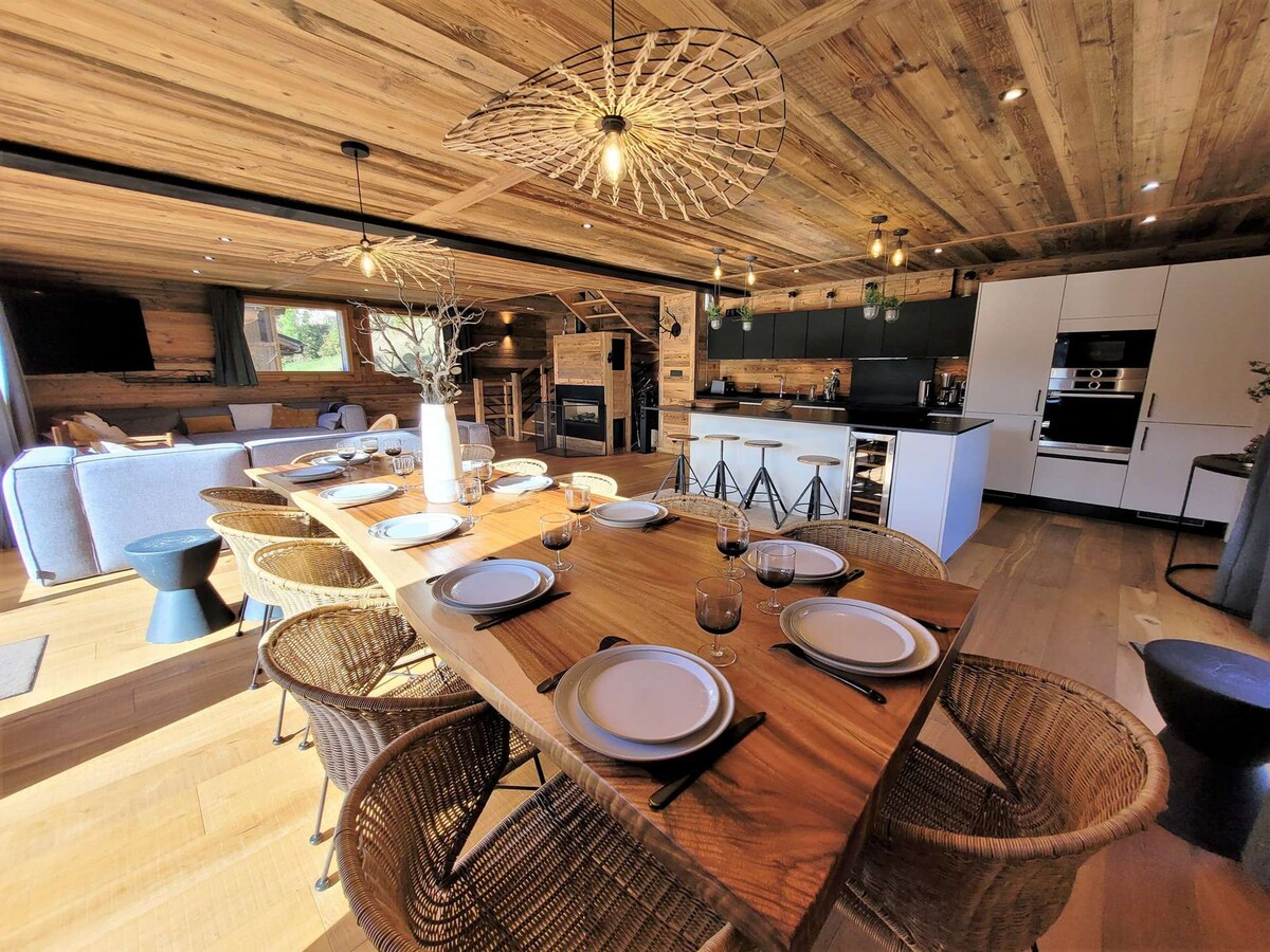 Chalet Les Gets, 4 bedrooms, 14 pers.