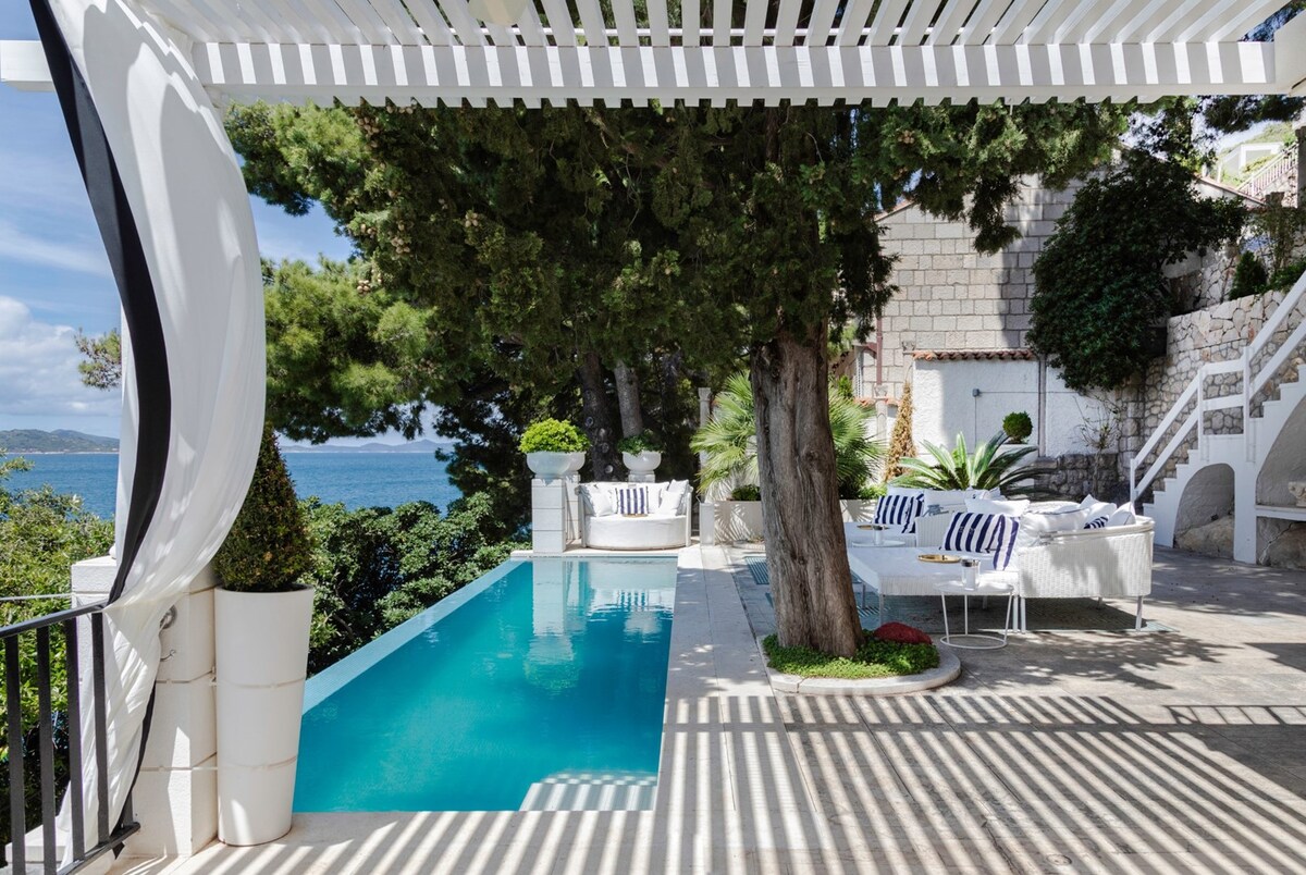 Luxury Beachfront Villa Dubrovnik Sea Diamant 7+0