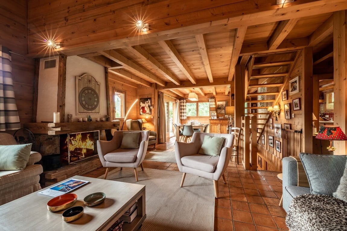 Chalet 5 minutes walk from the center of Megève