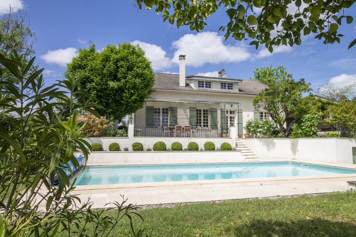 country-house Boutouzet (8p) with pool in Dordogne