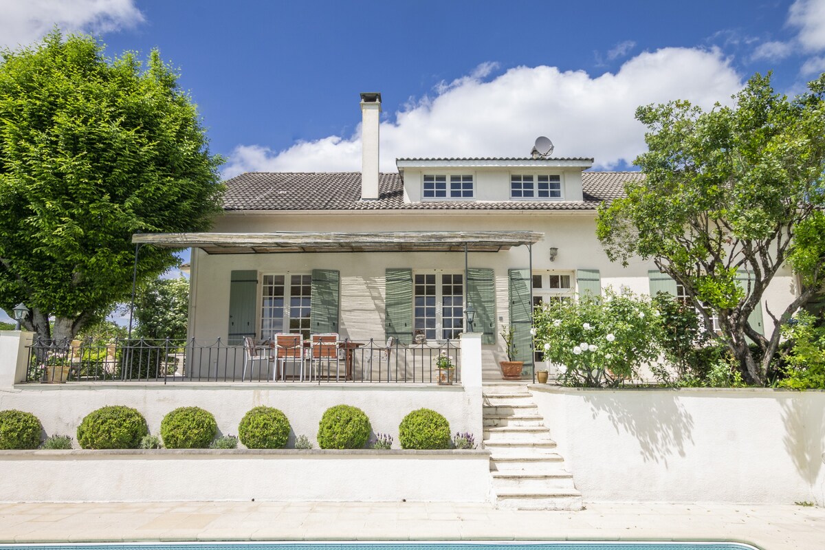 country-house Boutouzet (8p) with pool in Dordogne