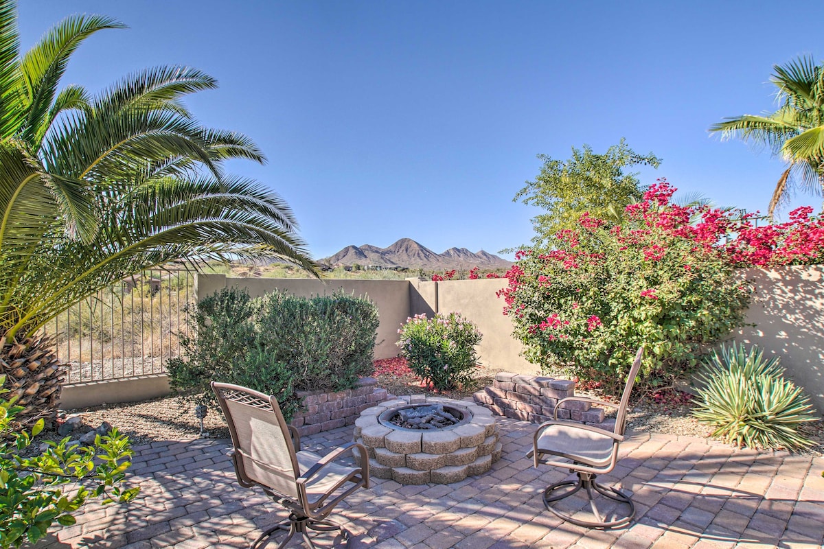 Elegant Fountain Hills Home w/ Fire Pit + Mtn View