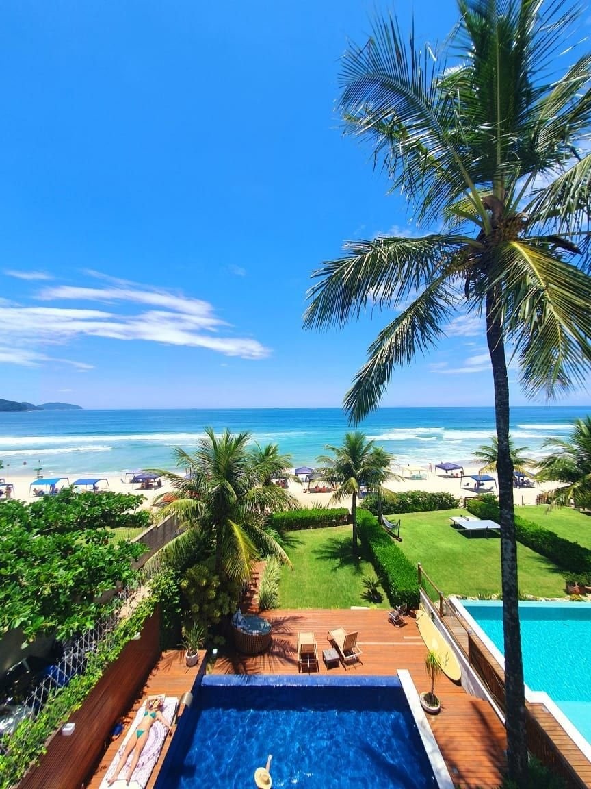 Casa Paradisíaca in Maresias - Pé na Areia