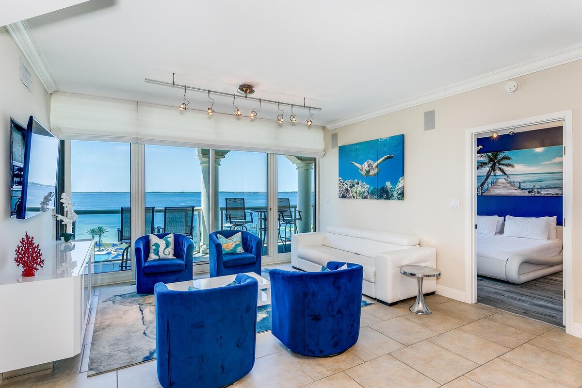 Check out this 2 bedroom at Portofino !