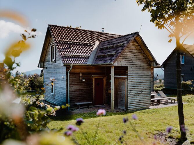 乡村小屋，草皮屋