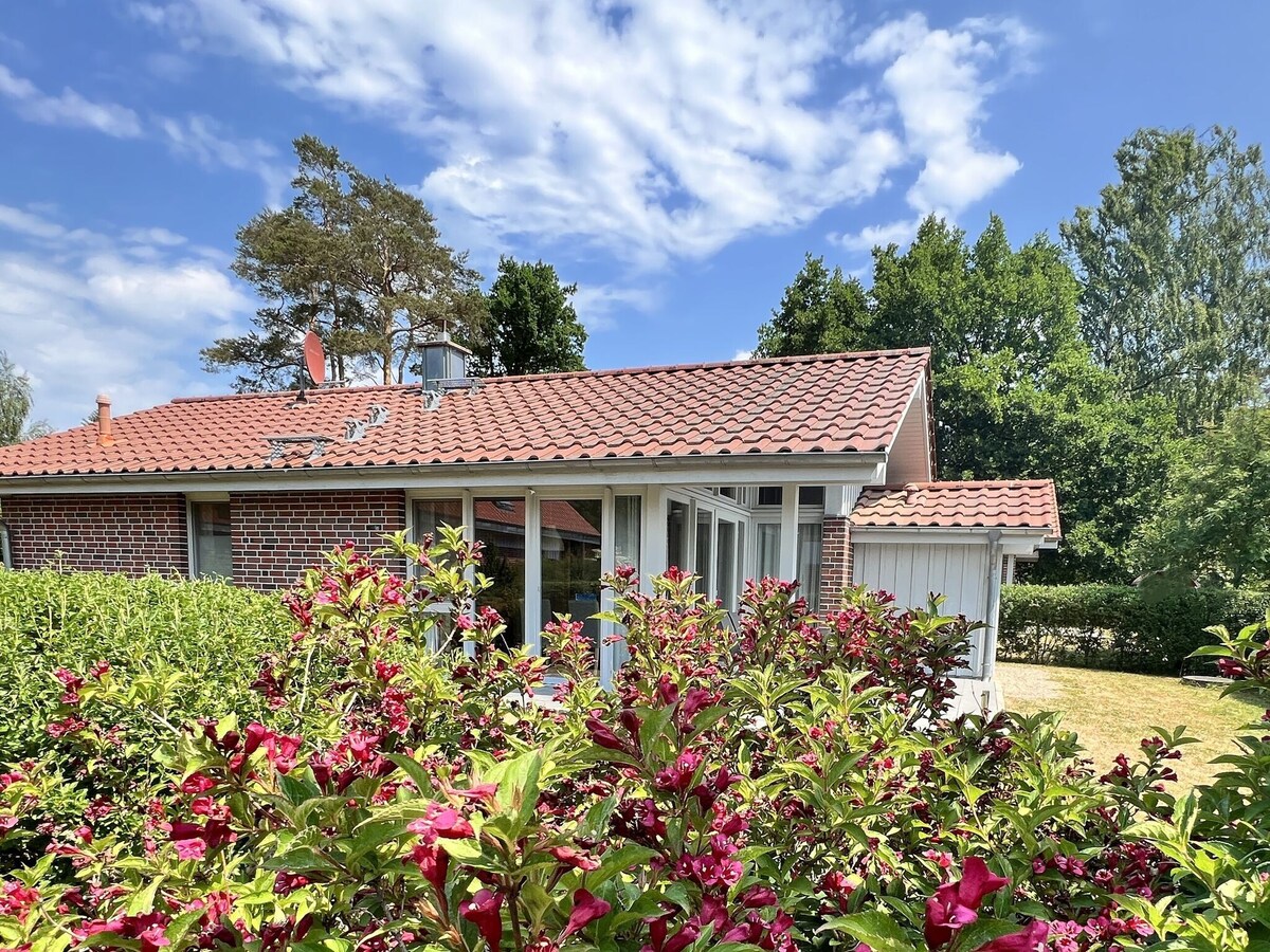 Holiday home with sauna and fireplace in Röbel an der Müritz