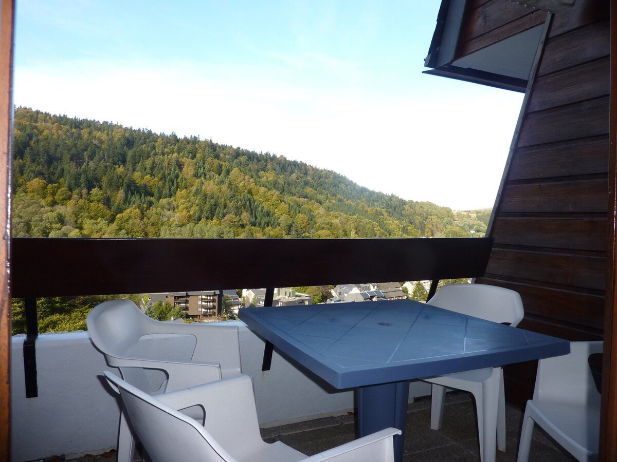 Le Mont Dore - Studio avec balcon et wifi