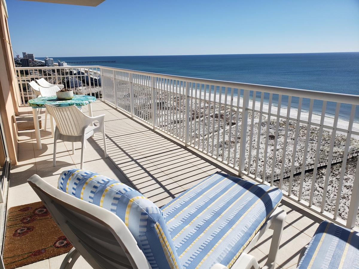 Sleeps 8 with Gulf Views from 14th floor - SRT1402