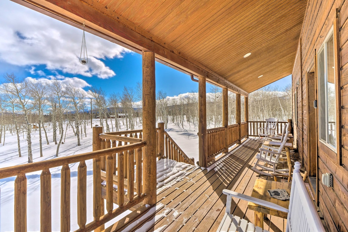 Quiet & Inviting Lodge in Fairplay w/ Private Deck