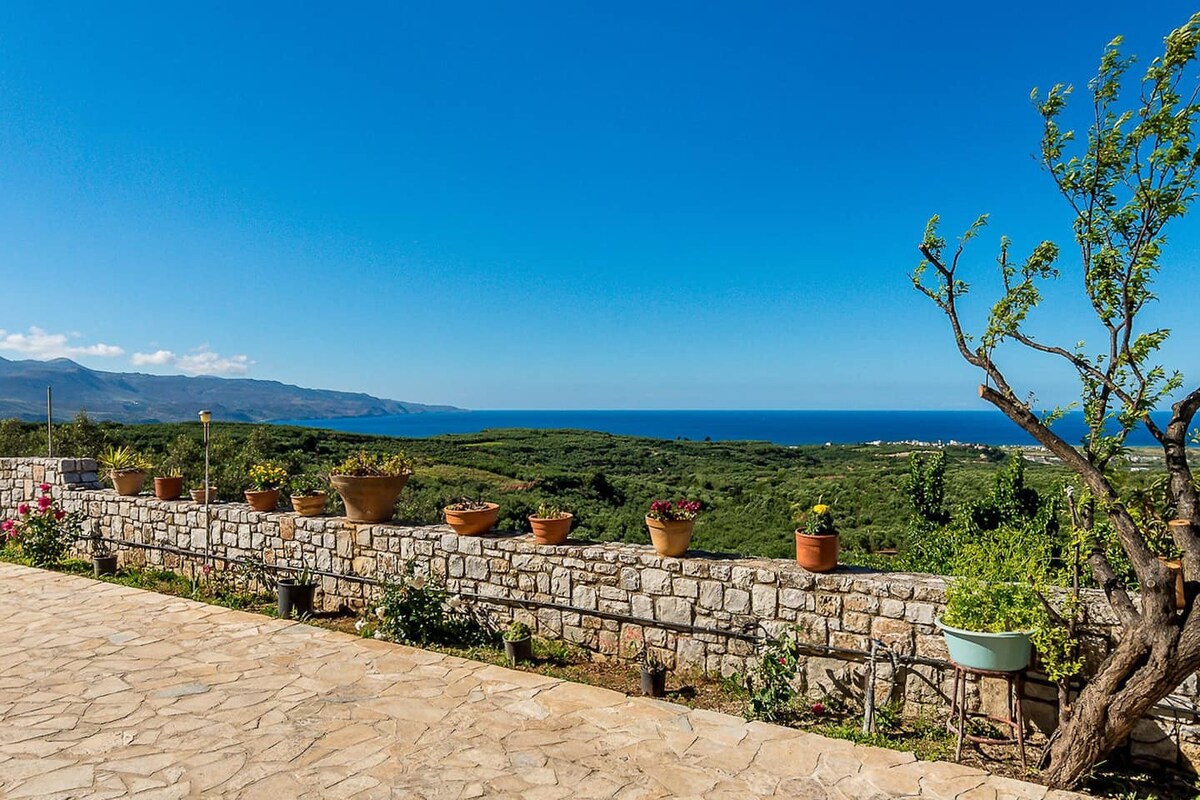 Chania Serenity Villa - Unbeatable Oceanic Views