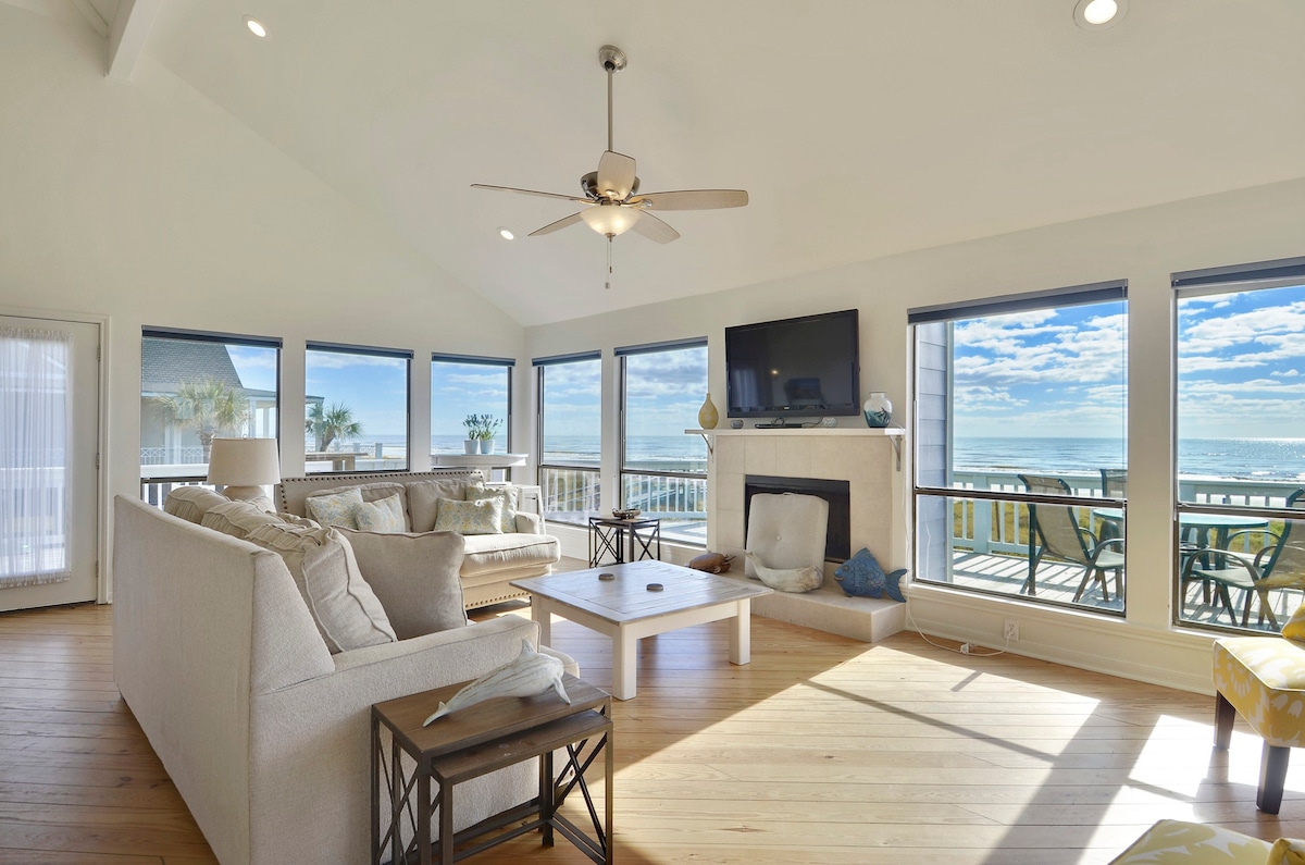 By the Sea | Beachfront, Deck with Gulf Views