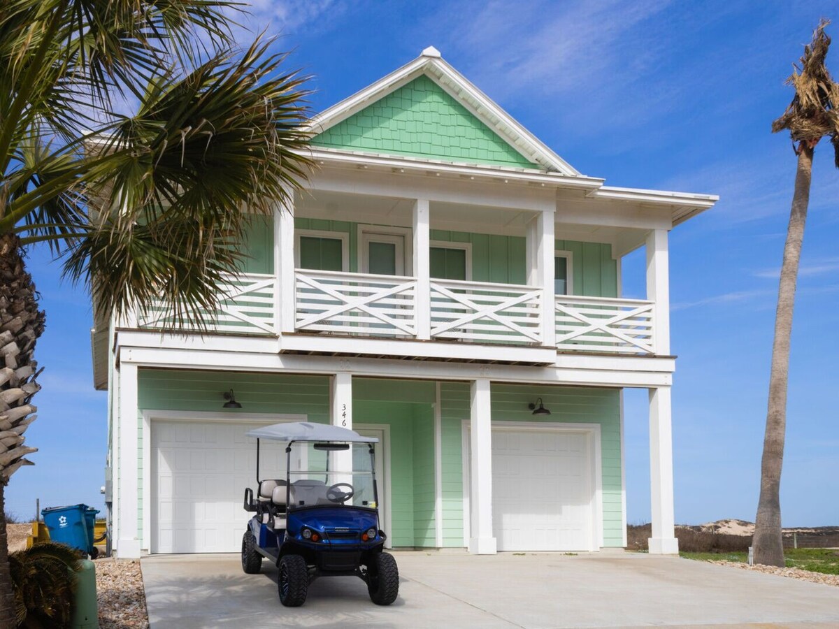 RD346  Gulf Views and Golf Cart Included