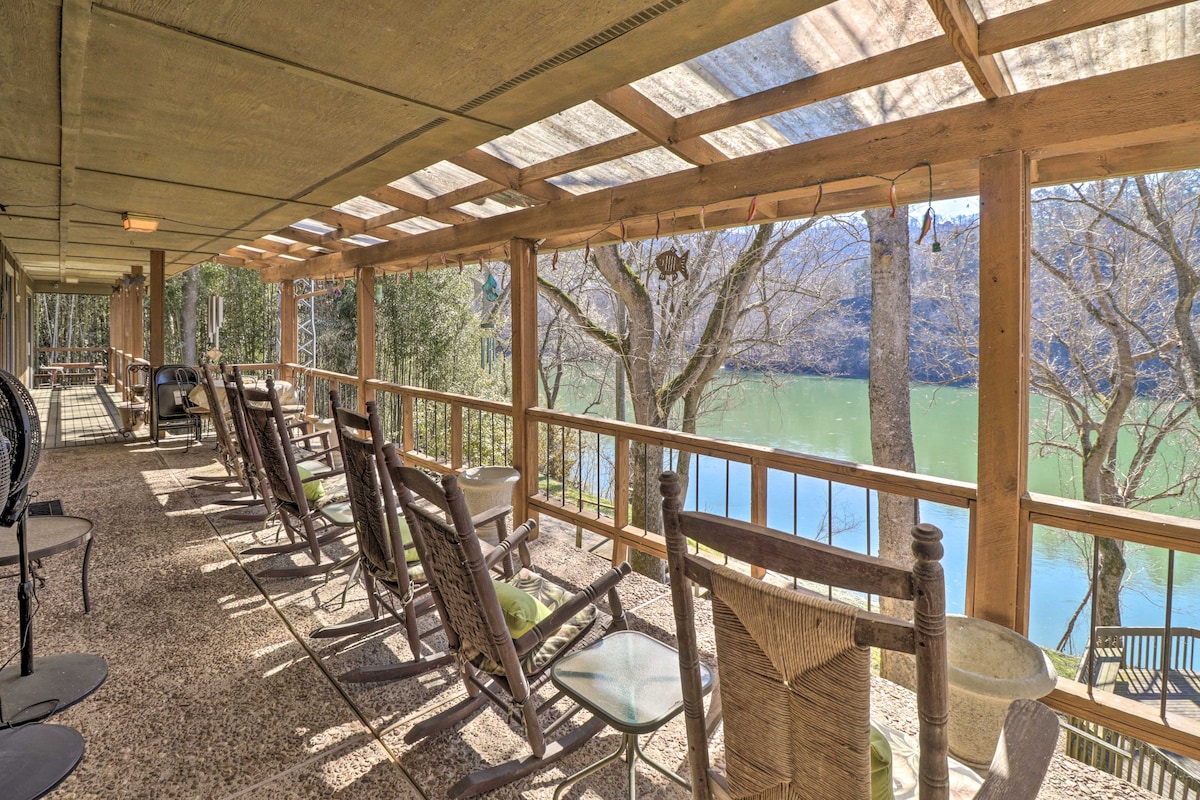 Renovated Riverfront Retreat w/ Deck & Grill!