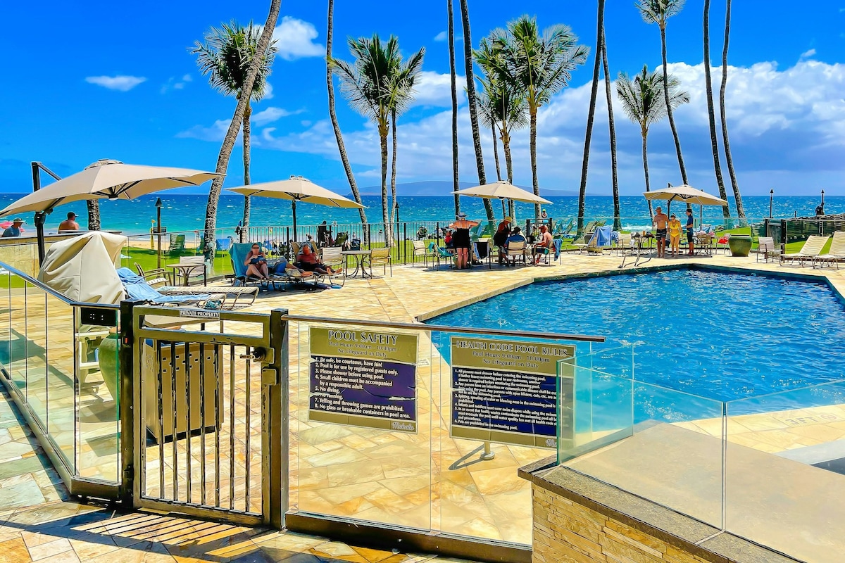 Mana Kai Maui Resort 709: 2卧室海滨|泳池