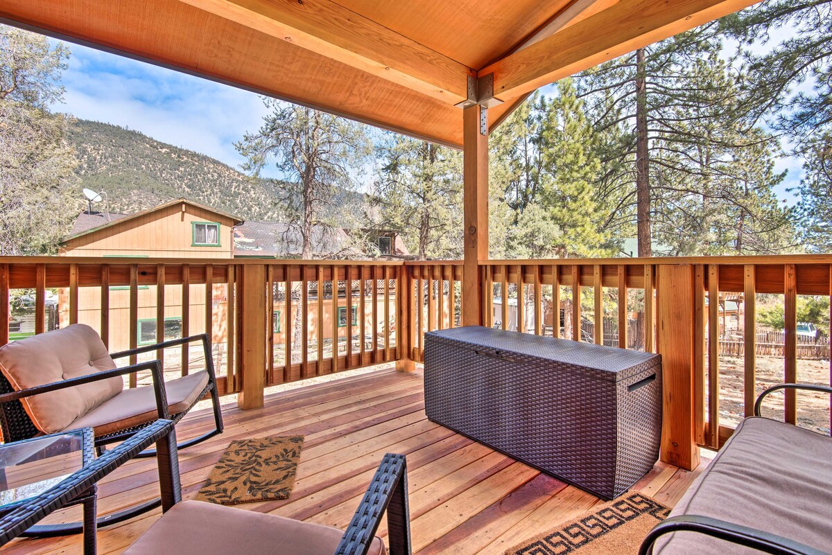 Pine Mountain Club Villa w/ Sauna, Deck + Views!