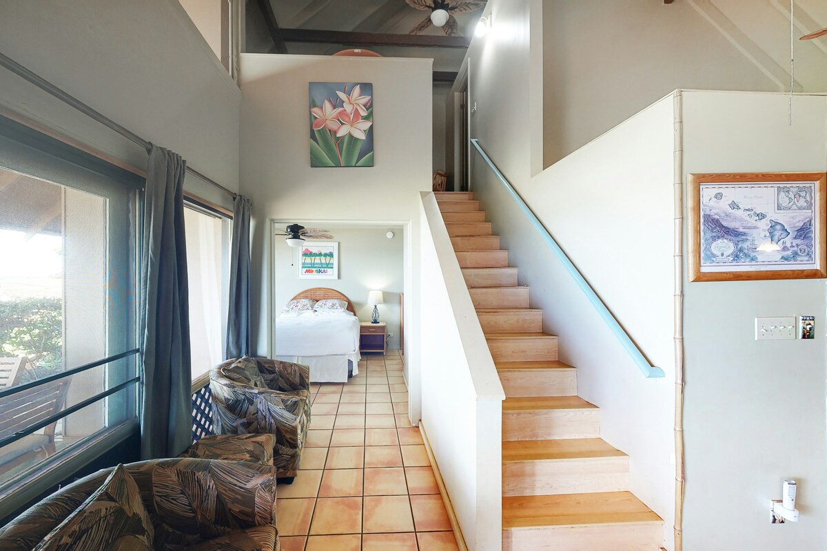 2卧室海滨Molokai 1楼|露台|泳池