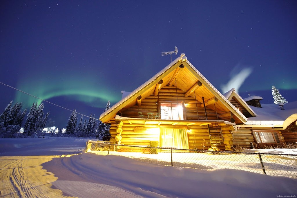 「Alaska Adventure Lodge」的独特入住体验*热水浴缸*