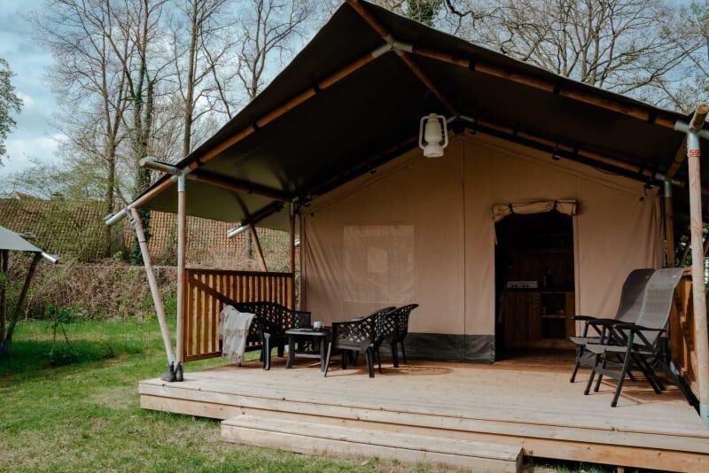 Campsite de Haer -野生动物园帐篷4人（含卫生）
