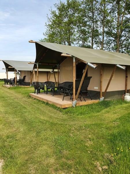 Camping de Oude Rijn -野生动物园帐篷6人