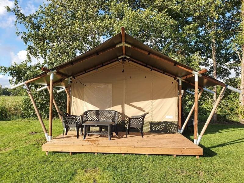 Camping de Oude Rijn -野生动物园帐篷，可容纳4人