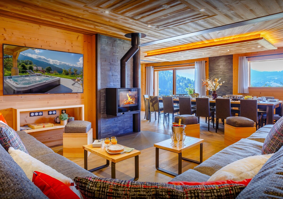 14-person chalet ideal for families