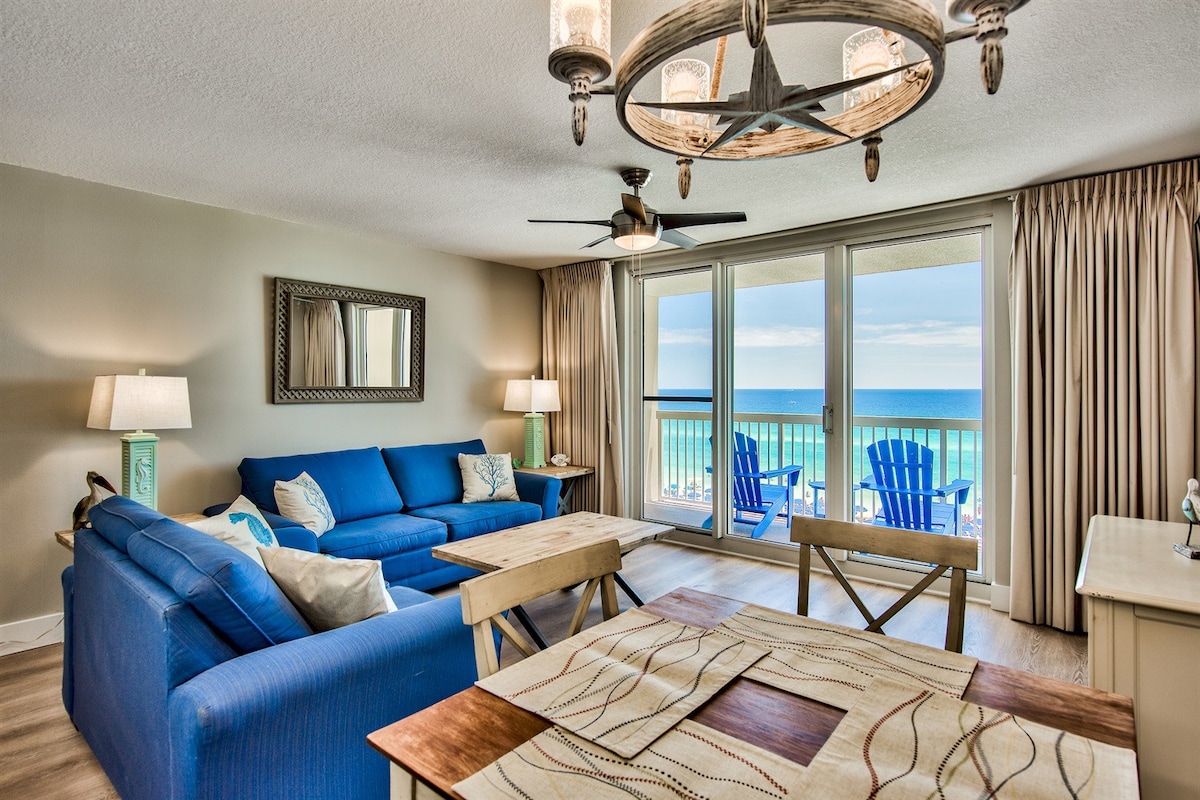 Renovated beachfront condo, spectacular Gulf views