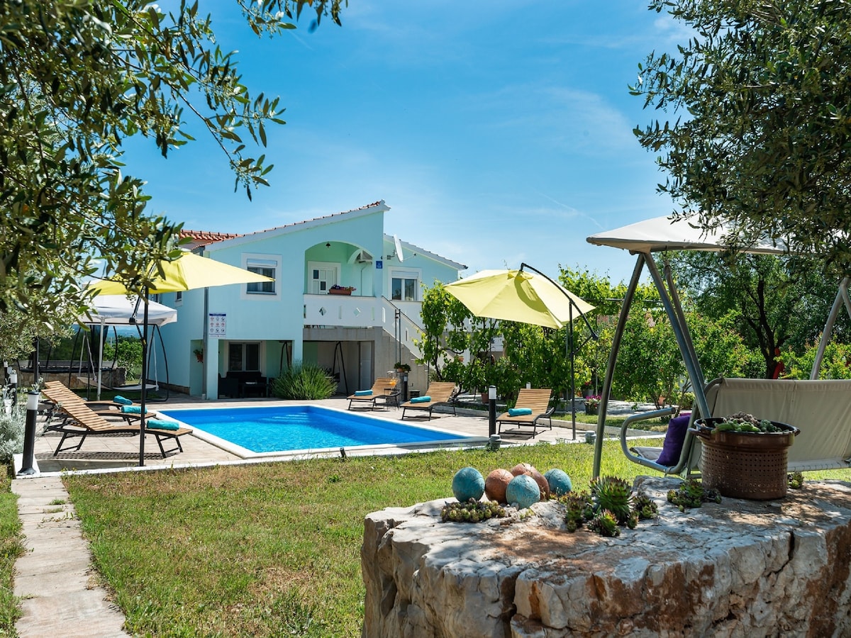 Holiday home Marina with pool