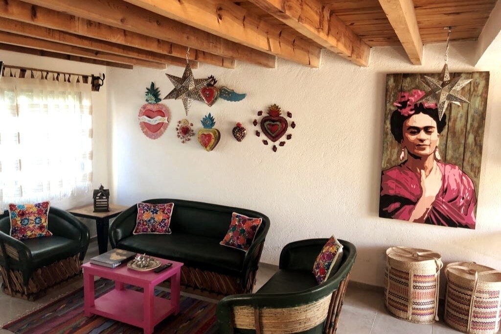 CASA 5 · Beautiful Frida House in Downtown Tequis