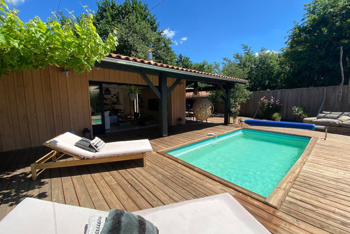 Villa Alhena à Lège avec piscine