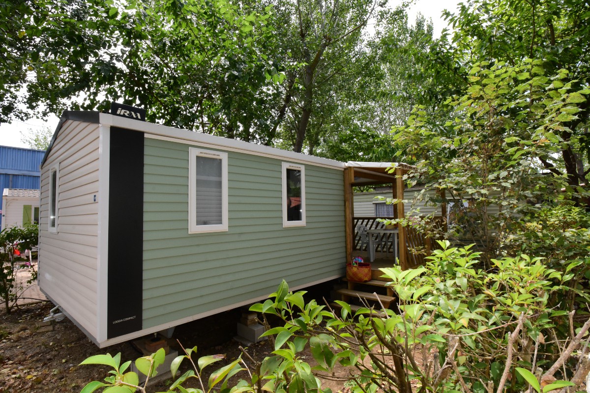 Mobile Home 4 Rooms 6/8 People Air Conditioned + T