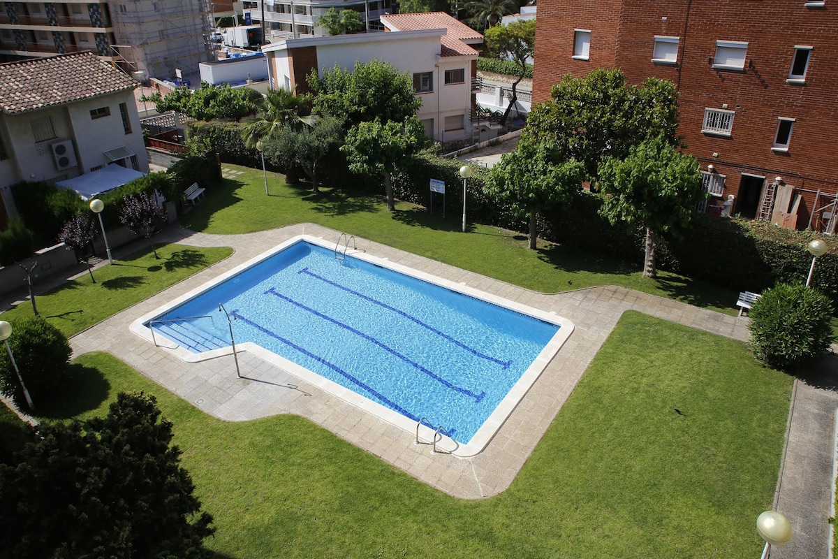 AT074 Mar Blau: Apartment with pool 150 m from the beach