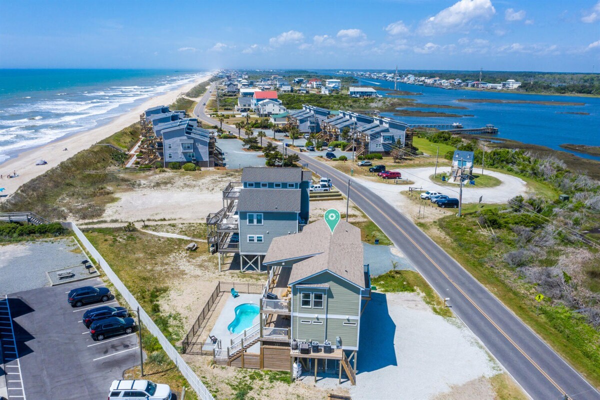 All-in-one: Beach, Pool, Hot Tub, and Home