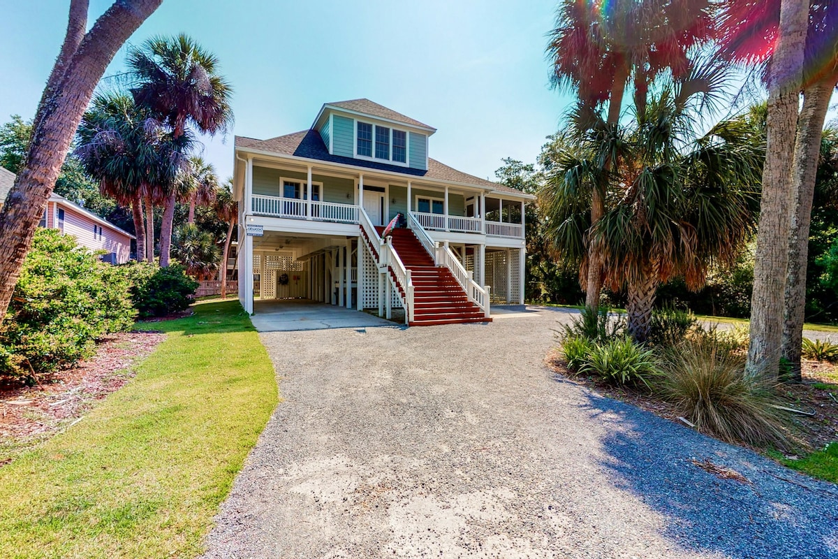 6BR Edisto Island Dog Friendly | Elevator