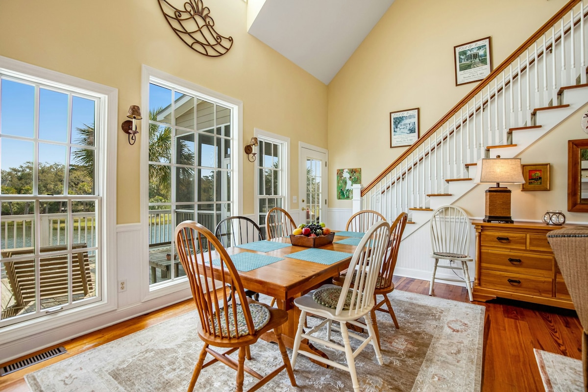 Charming 5BR Edisto Island | Patio | W/D