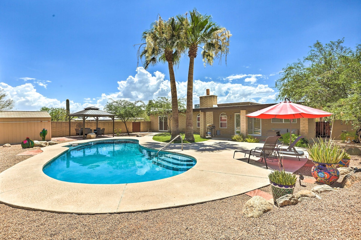 Tucson Retreat w/ Pool ~ base of the Catalinas!